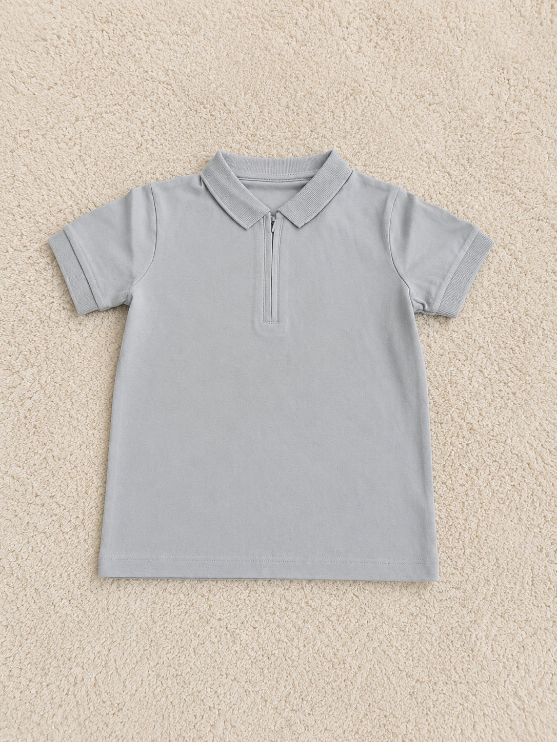 The Ash Zip Polo